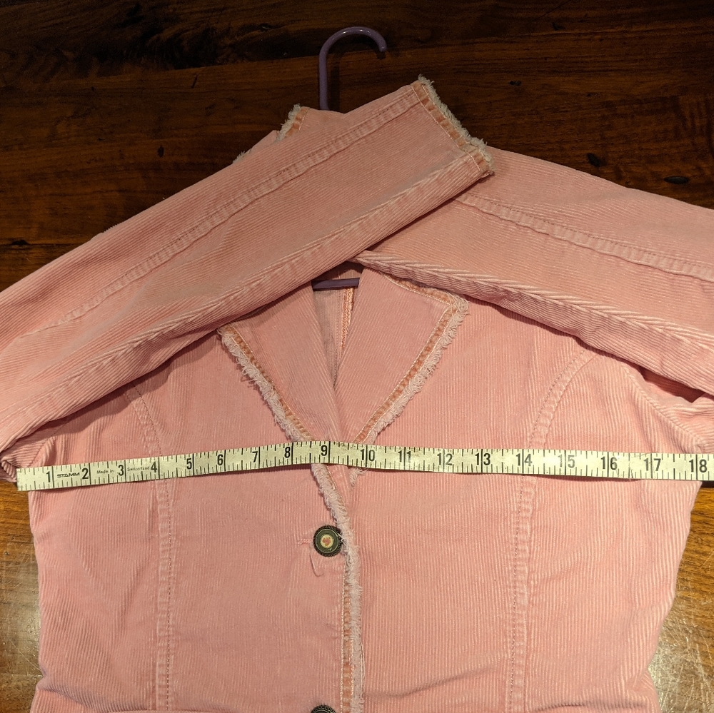 Pink Cord Jacket - Picture 8 of 11